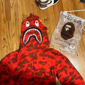 Red Bape Hoodie